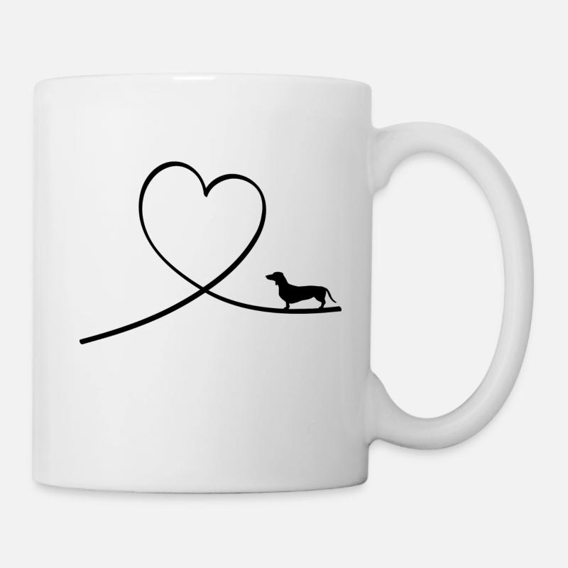 Dachshund I Dachshunds Gift I Dog - Mug - white