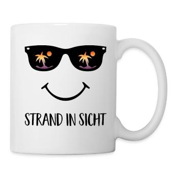 Strand - Tasse - Weiß - Rechts