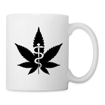 Cannabis Medicine - Mug - white - Right
