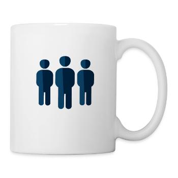 Personen Gesellschaft Menschen Gemeinsam - Tasse - Weiß - Rechts