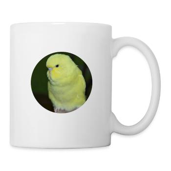 Budgies yellow budgie parakeet - Mug - white - Right