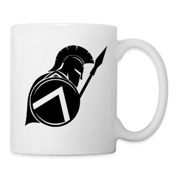 Spartaner - Tasse - Weiß - Rechts