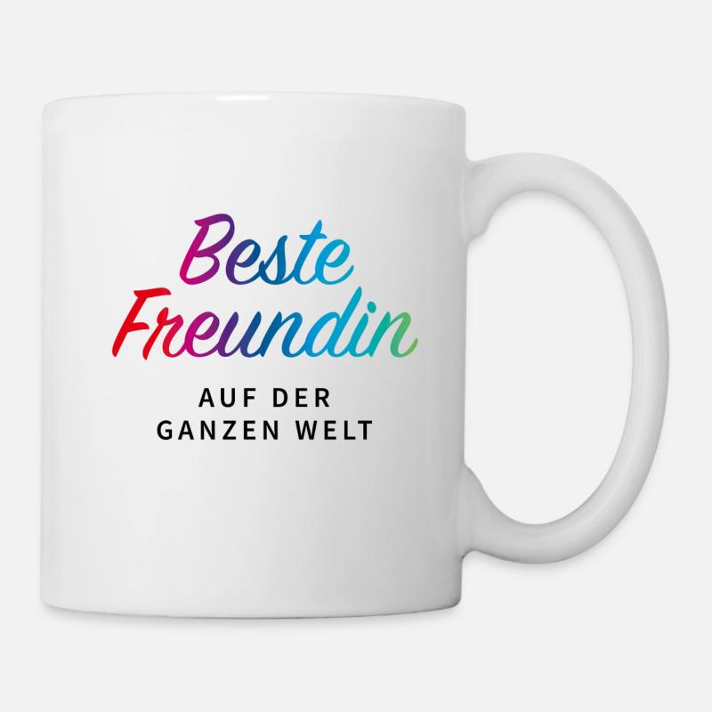 meilleur ami du monde entier - Mug blanc - blanc