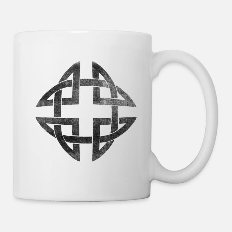 Noeud celtique noeud celtique 2 - Mug blanc - blanc