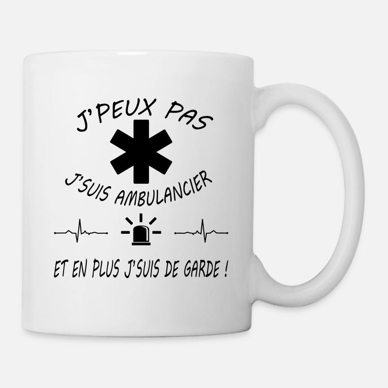 I can not I'm a paramedic - Mug - white