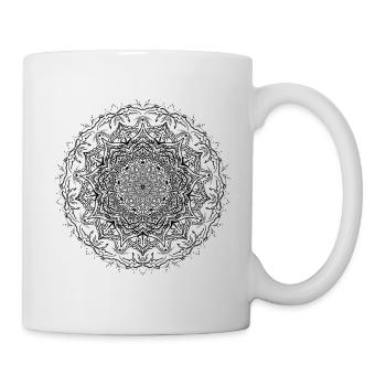 Mandala - Mug blanc - blanc - Droite