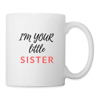 Je suis ta petite soeur - Mug blanc - blanc - Droite