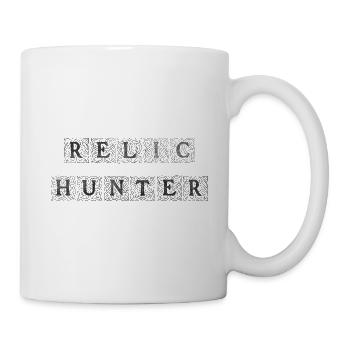 Relic Hunter - Metal Detecting Detectorist T-Shirt - Mug - white - Right