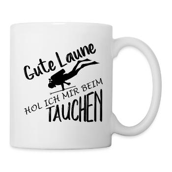 Diving Shirt • Snorkeling Swimming • Gift - Mug - white - Right
