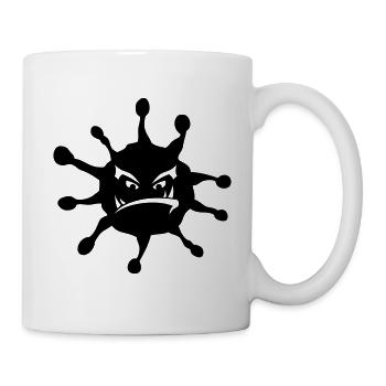 virus sickness icon wicked - Mug - white - Right