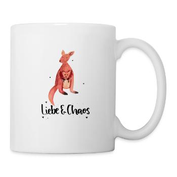 kangourou - Mug blanc - blanc - Droite