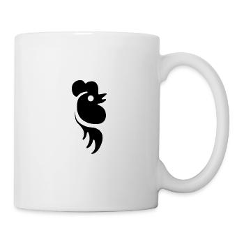Coq coq - Mug blanc - blanc - Droite