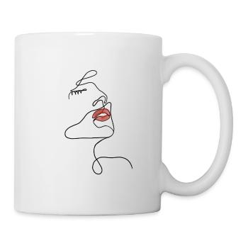 Profil - Tasse - Weiß - Rechts