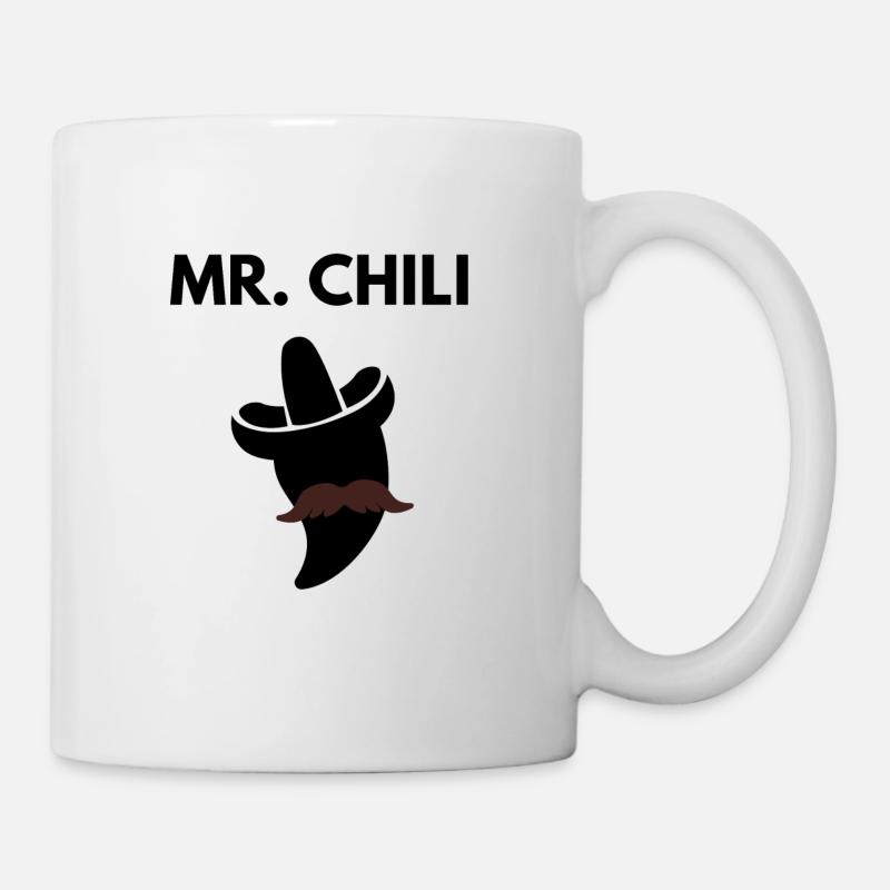 mr chili - Tasse - Weiß