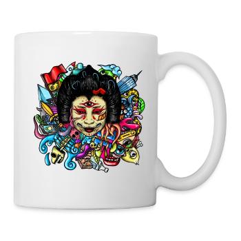 Gueisha Doodle - Mug - white - Right