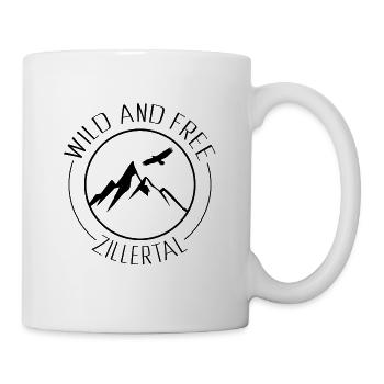 zillertal - Tasse - Weiß - Rechts