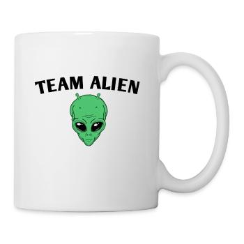 Team Alien - Tasse - Weiß - Rechts