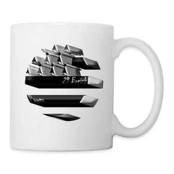 29 Breizh Bretagne 3d - Mug blanc - blanc - Droite