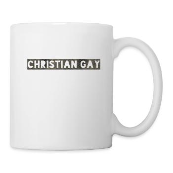 christian gay - Mug blanc - blanc - Droite