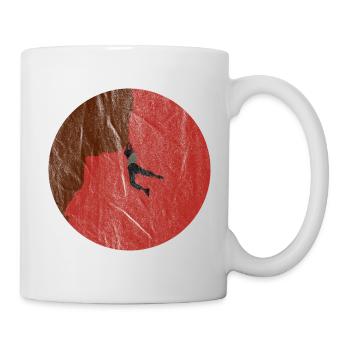 When climbing on the rock - Mug - white - Right