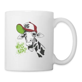 whats up giraffe - Mug - white - Right