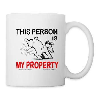 Dog and Property - Mug - white - Right