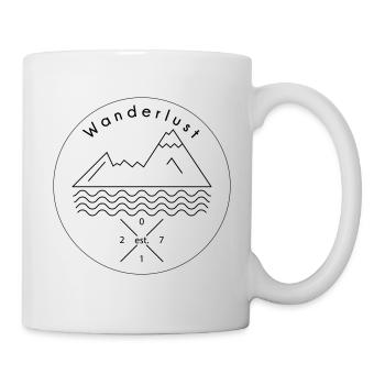 Wanderlust Watzmann Alps - Mug - white - Right
