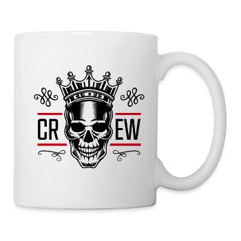 squelette de l'équipage - Mug blanc - blanc - Droite