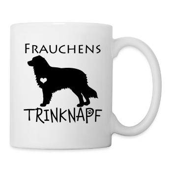Frauchens Trinknapf Aussie - Tasse - Weiß - Rechts