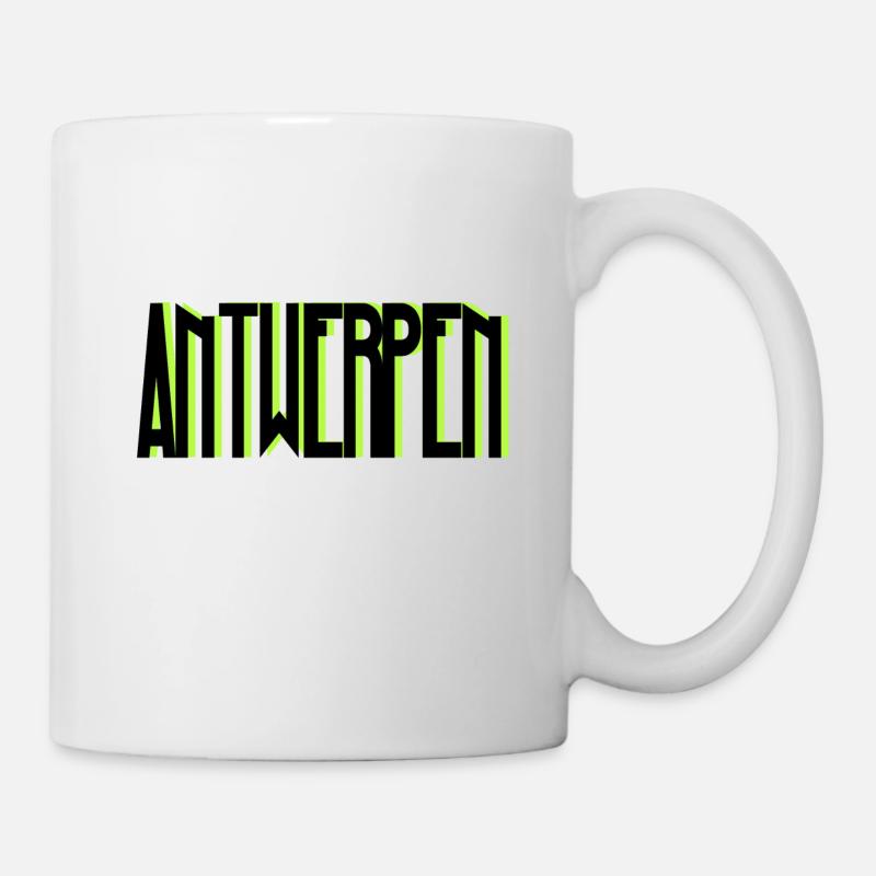 Antwerpen - Tasse - Weiß