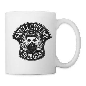 BICYCLE, SKULL, EXTREMEPORT, GIFT, SHIRT - Mug - white - Right