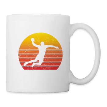 Handball Retro - Mug blanc - blanc - Droite