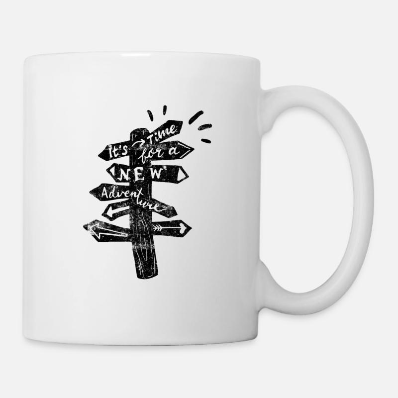 Voyage voyage disant - Mug blanc - blanc