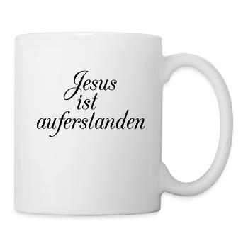 Jésus est ressuscité - Mug blanc - blanc - Droite