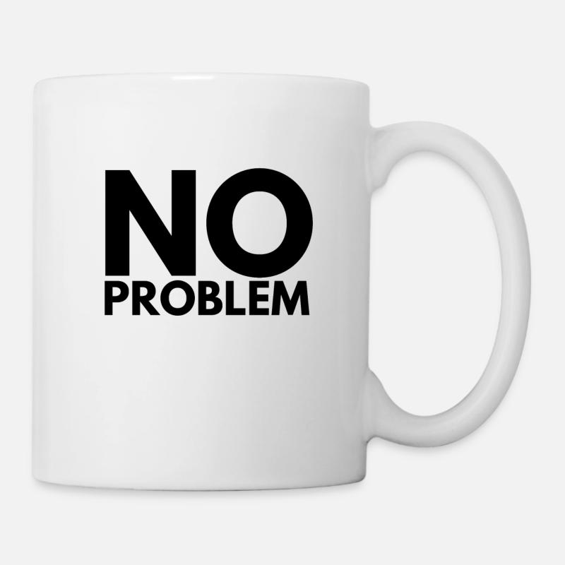 Pas de problème - Mug blanc - blanc