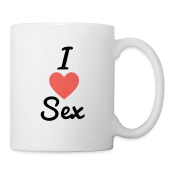 I love sex - Mug - white - Right