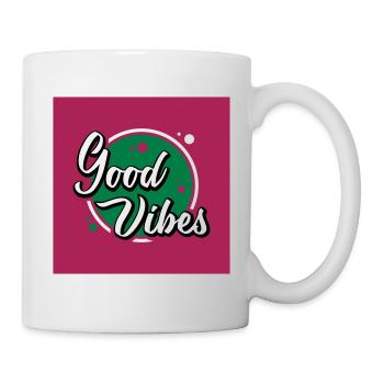 gute stimmung - Tasse - Weiß - Rechts