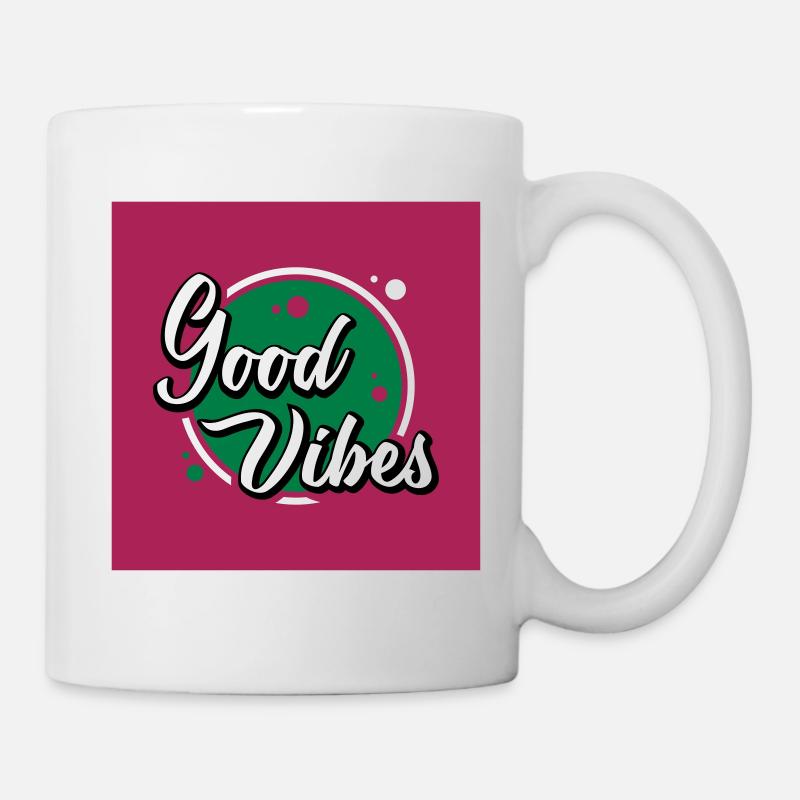 bonne humeur - Mug blanc - blanc