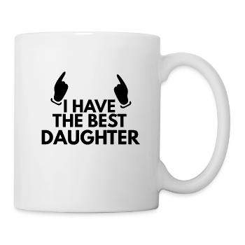 I have the best daughter - Mug - white - Right