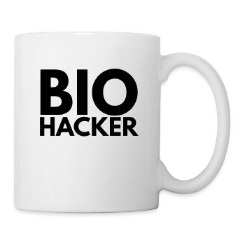 bio hacker - Tasse - Weiß - Rechts