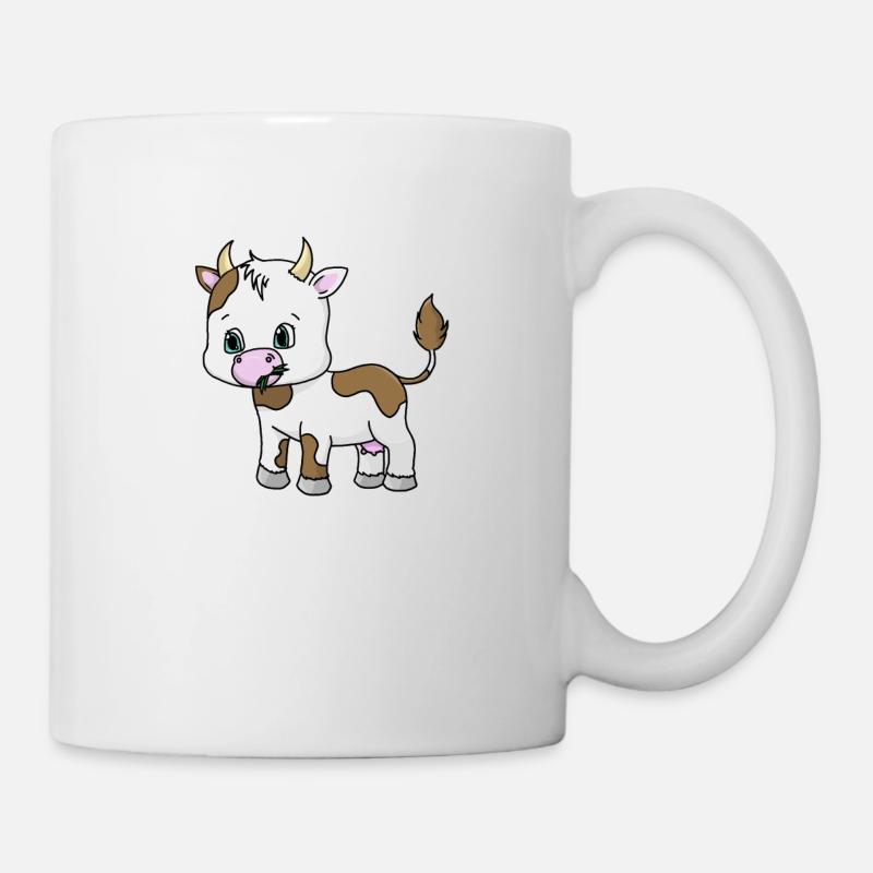 vache - Mug blanc - blanc