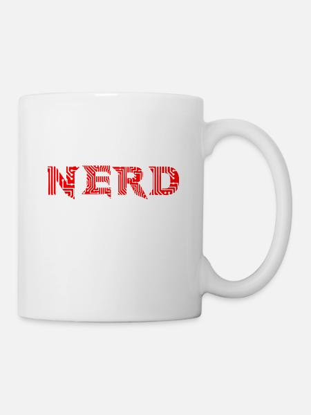 Computer Nerd - Tasse - Weiß
