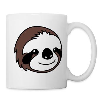 Faultier Sloth - Mug blanc - blanc - Droite