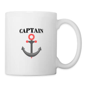 Capitano Capitano - Tazza - bianco - Destra