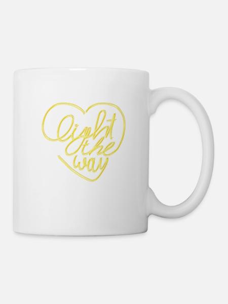 Licht - Tasse - Weiß