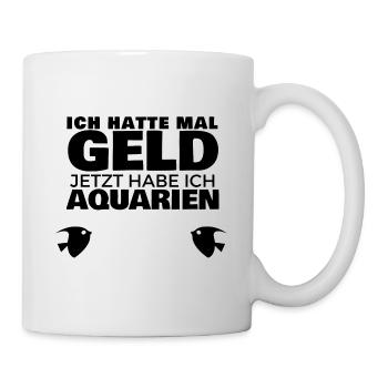 J’ai eu de l’argent. - Mug blanc - blanc - Droite