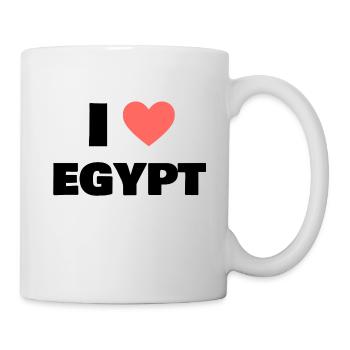 i love egypt - Tasse - Weiß - Rechts