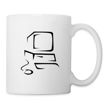 Computer - Tasse - Weiß - Rechts