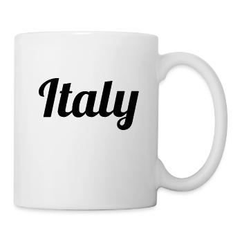 Italien - Tasse - Weiß - Rechts