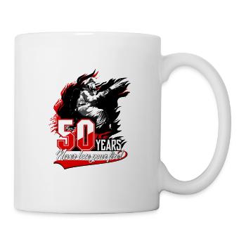 Firefighter - 50th Birthday - Mug - white - Right